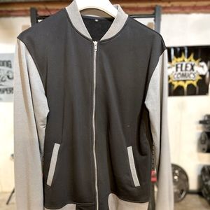 Girls Who Powerlift jacket - black/grey - size S